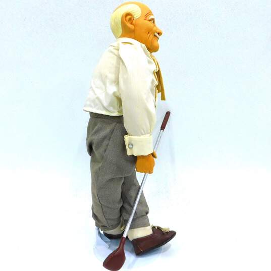Vintage Billie Pepper Golfer Old Man Golfer Doll w/ Stand image number 3