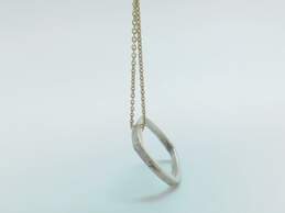 Tiffany & Co Frank Gehry 925 Torque Pendant Cable Chain Necklace alternative image