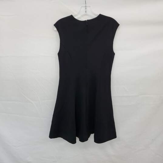 Badgley Mischika Black Sleeveless Fit & Flare Midi Dress WM Size S NWT image number 2