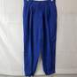 Liz Sport Blue Pleated Pants Women's M image number 1