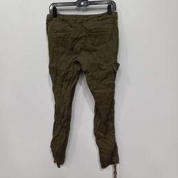 Lauren Ralph Lauren Ruched Cropped Pants Women's Size 4P alternative image
