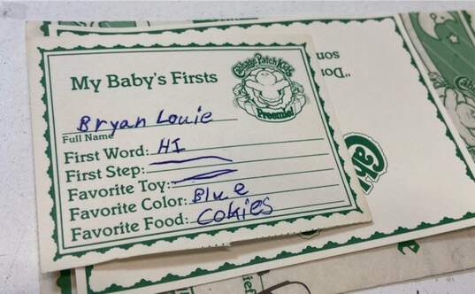 Cabbage Patch Kids Vintage Preemie With COA image number 6