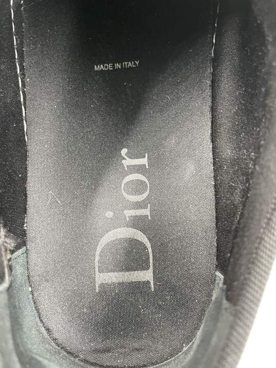 Authentic DIOR Homme FW17 Black Skate Sneakers M 10 image number 8