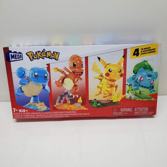 Mega Blocks Pokémon 4 Character Set Open Box image number 1