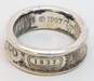 Tiffany & Co 1997 925 T & Co 1837 Concave Band Ring 7.5g image number 7