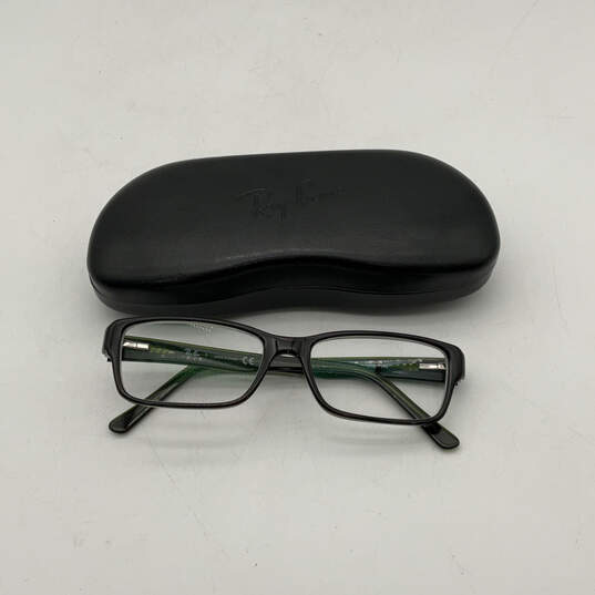 Womens RB 5169 Green Full Rim Clear Lens Rectangle Eyeglasses With Box image number 1