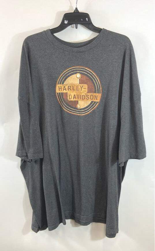 Harley Davidson Gray T-Shirt - Size 5XL image number 1