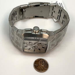 Designer Diesel DZ-4258 Silver-Tone Stainless Steel Chronograph Wristwatch alternative image