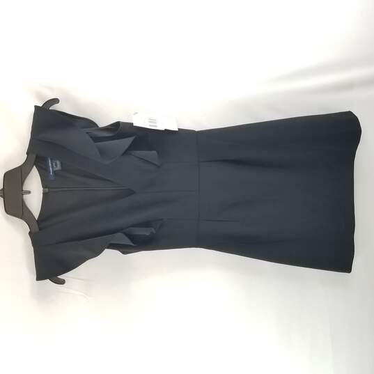 French Connection Women Black Ruffle Dress 0 NWT image number 1