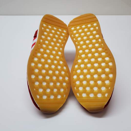 Adidas Iniki Runner Red White Gum Mens Shoes Sneaker Sz 7 image number 6