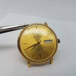 Bucherer 18k Gold 1510 Officially Certified Chronometer Mechanical Watch 56.4g