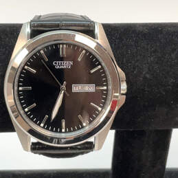 Designer Citizen 1102-S121990 Silver-Tone Stainless Steel Analog Wristwatch
