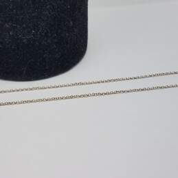 Tiffany & Co Sterling Silver Chain Necklace 0.9g alternative image