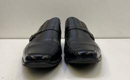Stacy Adams Beau Black Moc Toe Metal Buckle Loafer Dress Shoes Men's Size 10 alternative image