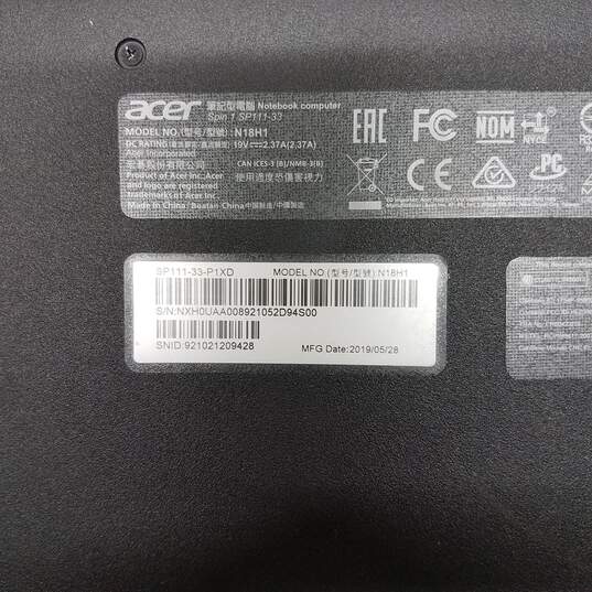 Acer Chromebook Spin 11in 2-in-1 Laptop Intel Celeron N33504GB RAM 32GB SSD image number 7