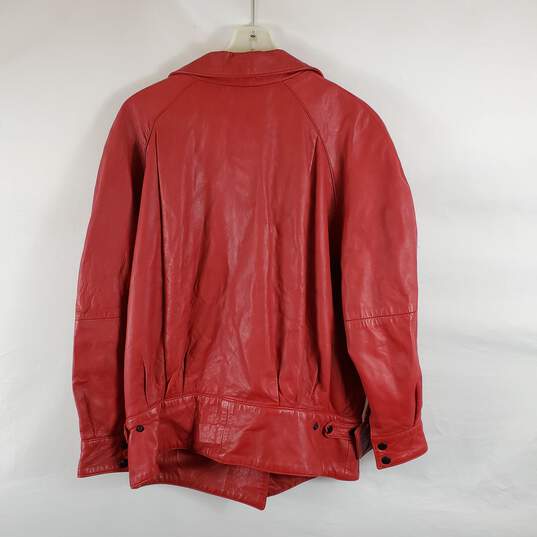 Maxima For Tannery West Women Red Jacket M image number 2