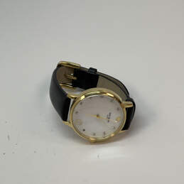 Designer Kate Spade Gold-Tone Adjustable Leather Band Analog Wristwatch alternative image