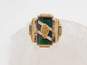 Vintage 10K Yellow Gold Class Ring 12.9g image number 1