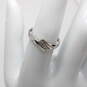 10K White Gold Diamond Accent Ring(Size 6.5)-1.6g image number 2