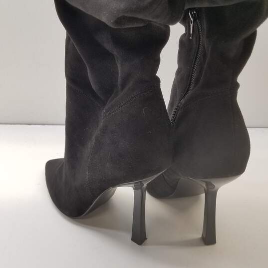 Steve Madden Cynthia Over-the-Knee Pointed Toe Boots Black 9.5 image number 10