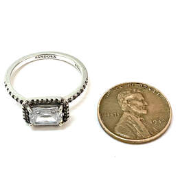 Designer Pandora S925 ALE Sterling Silver Cubic Zirconia Sparkling Ring alternative image