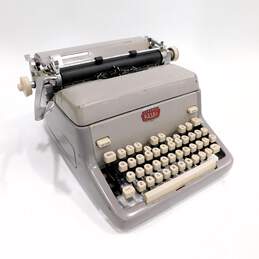 VNTG Royal Brand Metal Gray Manual Typewriter