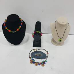 Bundle of Assorted Colorful Fashion Costume Jewelry