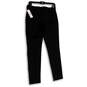 NWT Womens Black Flat Front Slim Fit Group 7a Skinny Ankle Pants Size 6 image number 1