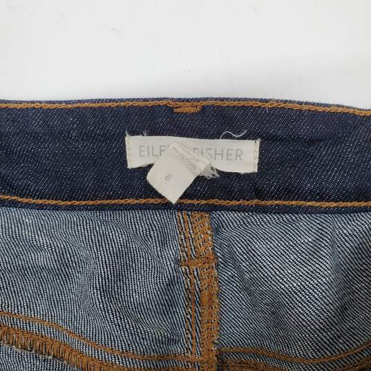 Eileen Fisher Denim Jeans Women's Size 8 image number 3