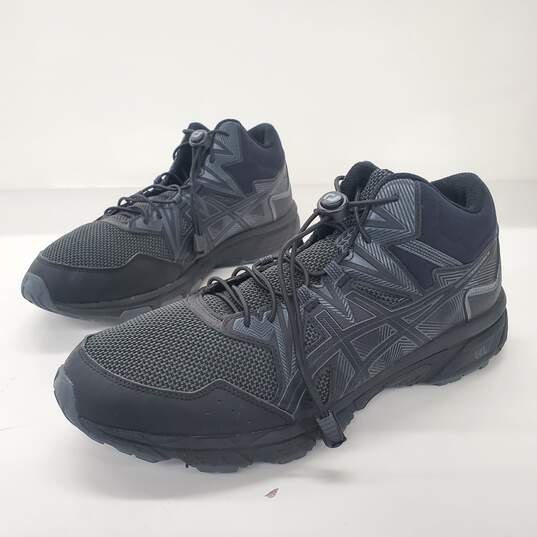 ASICS Men's Gel-Venture 8 MT Black Trail Running Shoes Size 12 image number 1