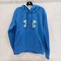 Under Armour Blue Pullover Hoodie Women's Size XL image number 1