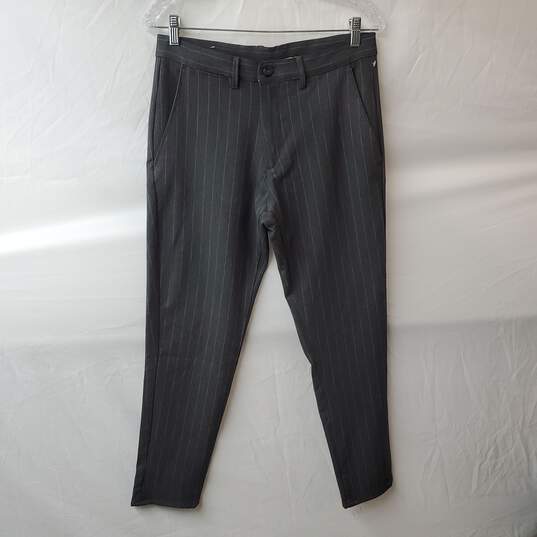 Zara Suit Trousers Grey Pinstripe Men's Size US 30 NWT image number 1