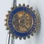 10K Top Rotary International Enamel Pin 1.3g image number 1