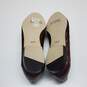 Enzo Angiolini Leather Brown Woven Slip On Flats Loafer Sz 5.5 image number 6