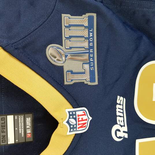 NFL Rams #16 Boys Navy Blue Jersey S image number 4