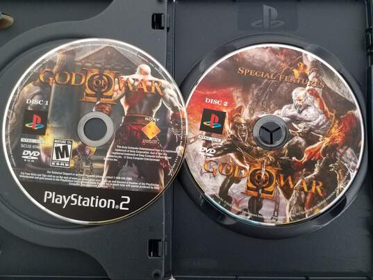 God of War II 2 Disc Set Sony PlayStation 2 PS2 Game image number 3