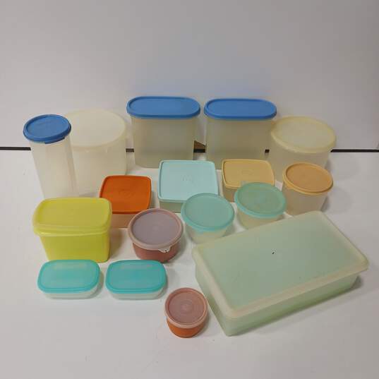 Bundle of Mixed Assorted Tupperware Storage Containers image number 1