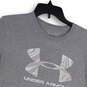 Mens Gray Heather Short Sleeve Crew Neck Pullover T-Shirt Size Small image number 3