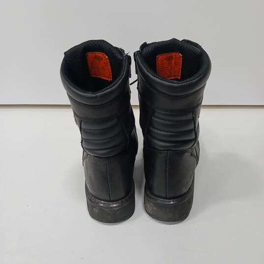 Harley-Davidson Leather Riddick 8in Lace-Up Boots Size 11M image number 2