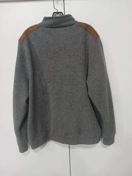Duluth Full Zip Gray Fleece Jacket Size XL alternative image