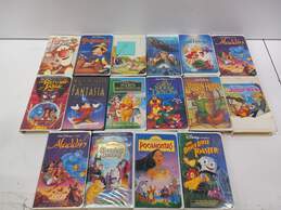 Bundle of  16 Assorted Disney VHS
