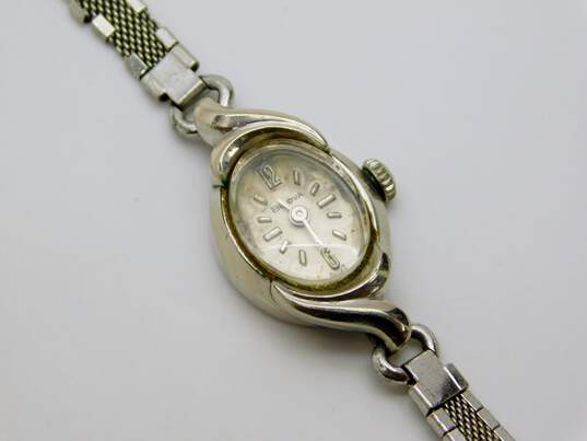 Vintage Bulova & Gruen Diamond Accent Women's Dress Watches 26.3g image number 4