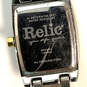 Designer Relic ZR33481 Two-Tone Stainless Steel Rectangle Analog Wristwatch image number 5