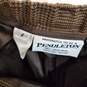 Pendleton brown plaid wool pants suit women's size 8 image number 3