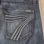 7 For All Mankind Women's Blue Jeans SZ 28 image number 6