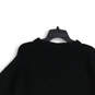 NWT Womens Black Long Sleeve V Neck Knitted Pullover Sweater Size 1X/2X image number 4