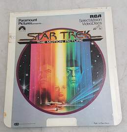 Vintage 1979 RCA CED Videodisc SelectaVision Star Trek The Motion Picture VideoDisc 1 of 2