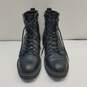 Guess Logo Ankle Combat Boots Black 10.5 image number 1
