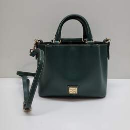Dooney & Bourke Mini Harlow Freshwater Green Saffiano Bag