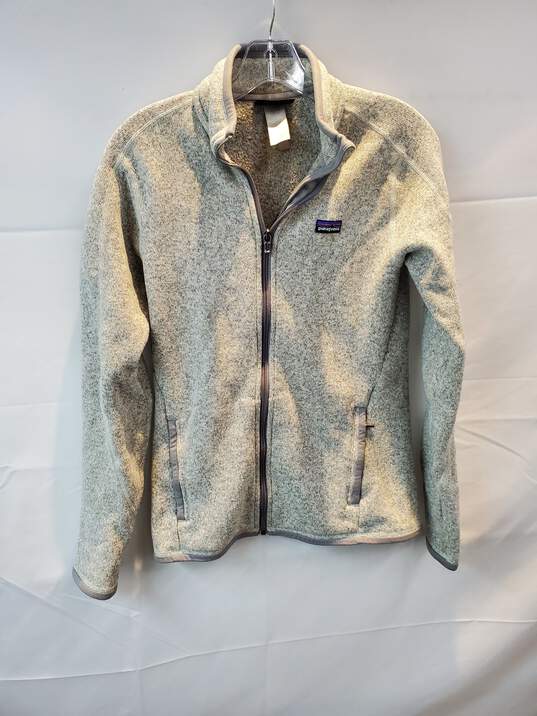 Patagonia Long Sleeve Full Zip Gray Women's Jacket image number 1